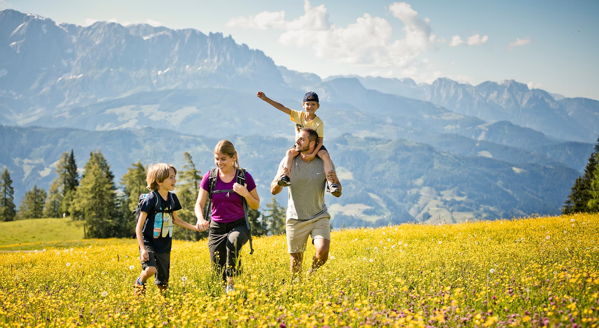 Hiking holiday in Austria in the Hotel Zinnkrügl