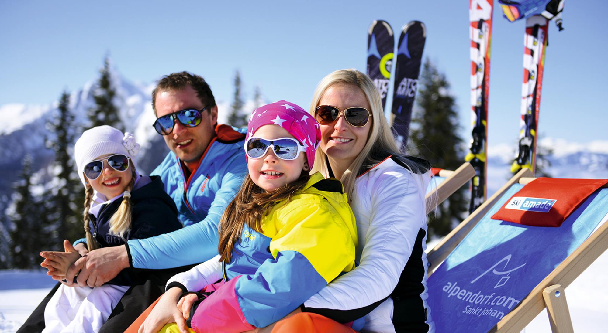 Skifahren auf bestens präparierten Pisten in Ski amadé