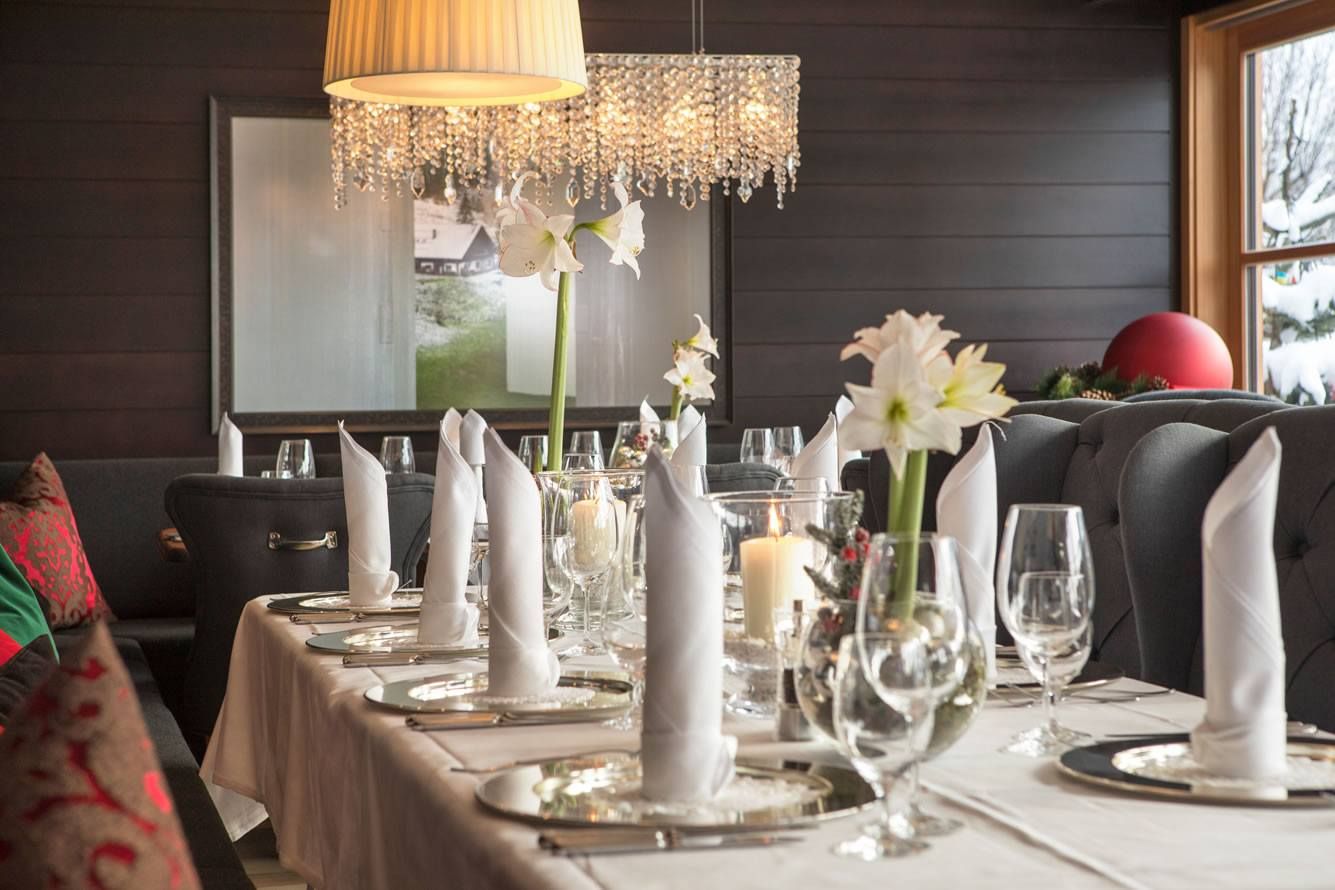 Cozy hotelbar - lounge with winter garden