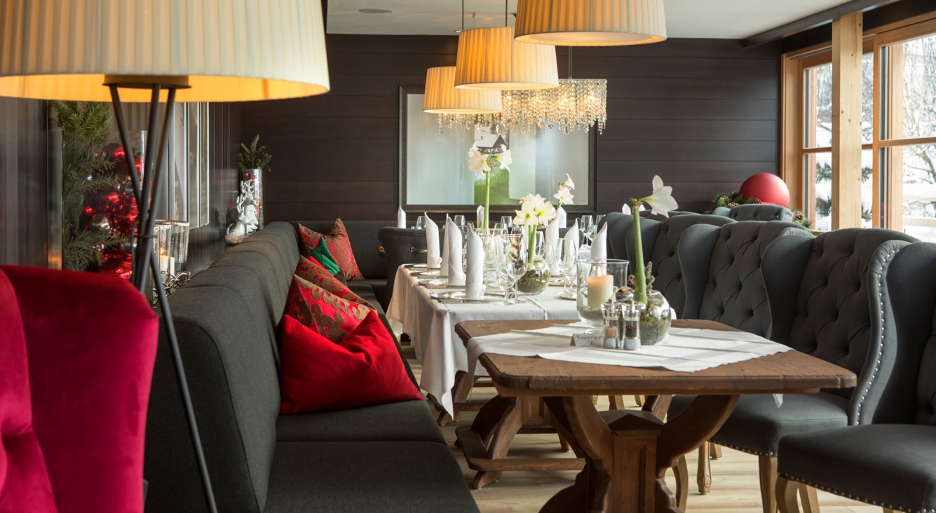 Wintergarten im 4 Sterne Superior Hotel Zinnkrügl im Alpendorf in St. Johann im Pongau