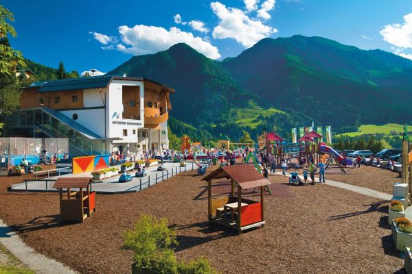 Children's playground next to the hotel