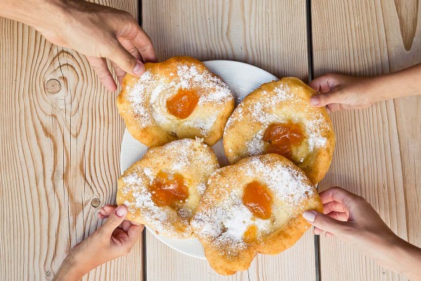 Traditionelles Gericht - Salzburger Bauernkrapfen