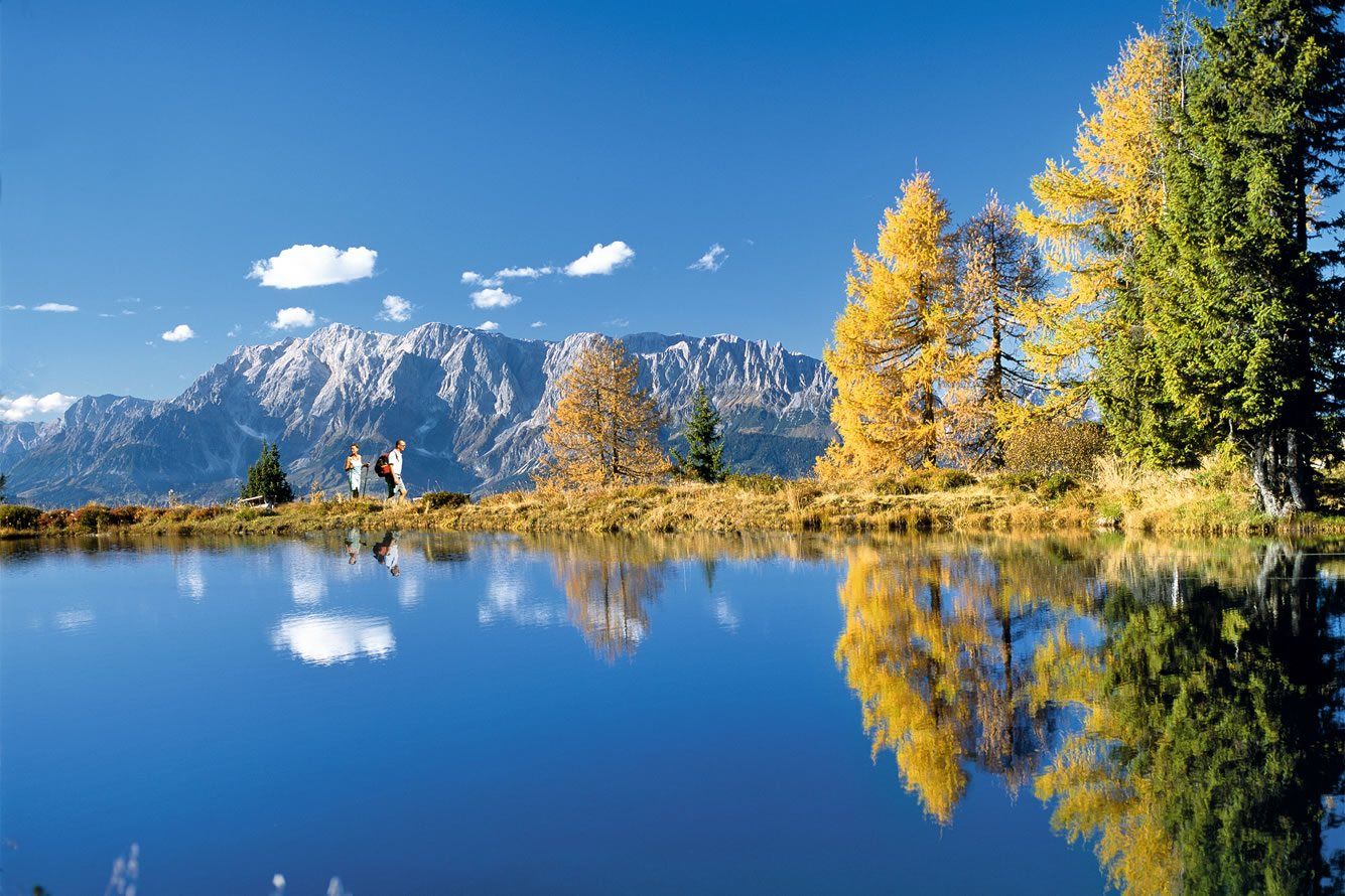 Hiking tour on the Gernkogel mountain