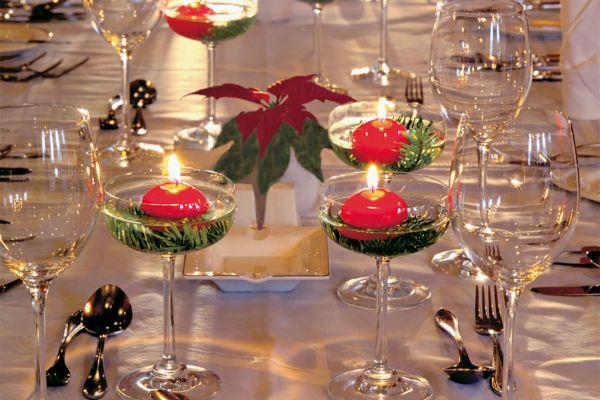 Decorated restaurant