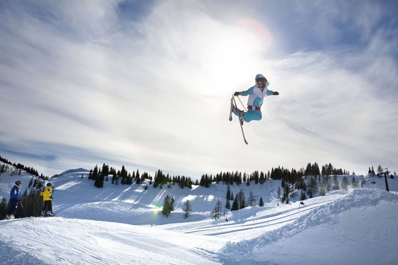 Fun for snowboarder