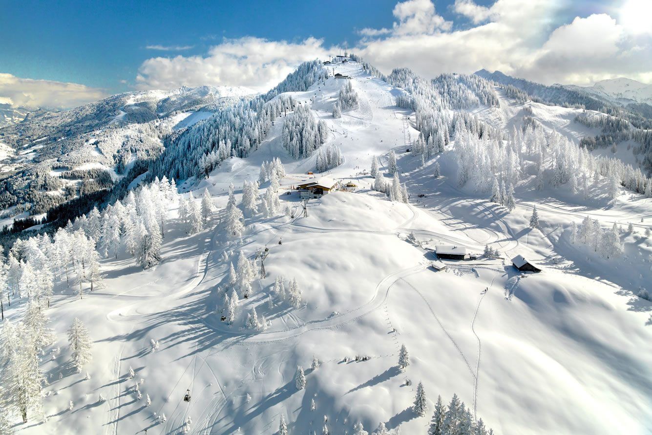 Ski resort Gernkogel - part of the ski resort Ski amadé